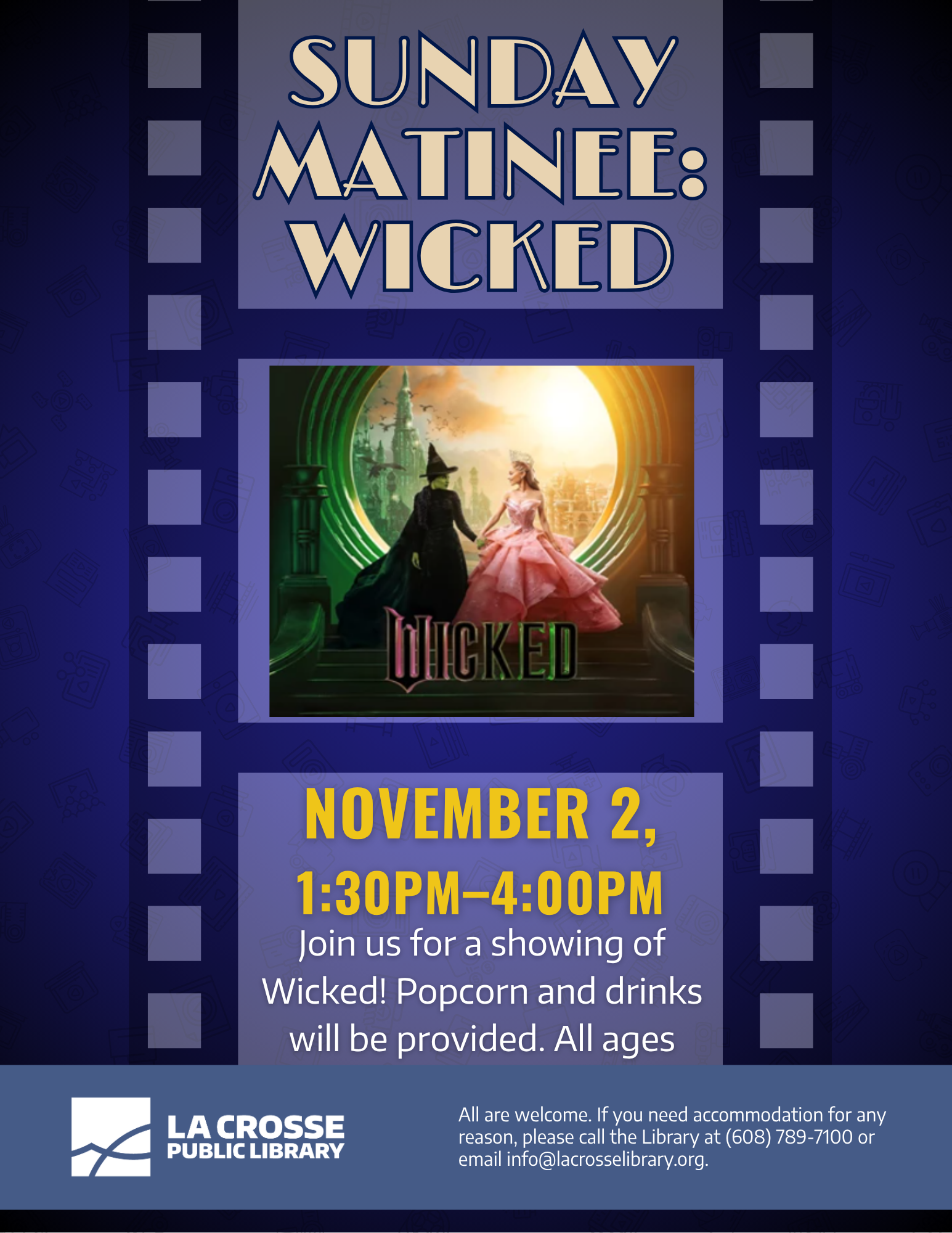 Sunday Matinee: Wicked | La Crosse Public Library